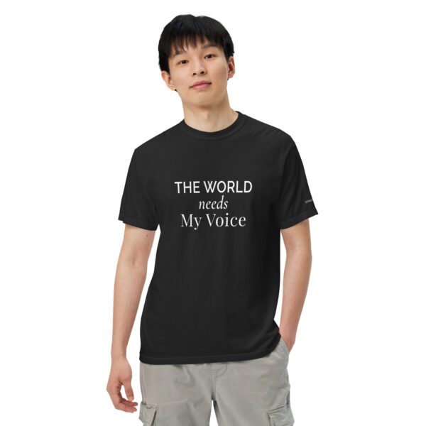 Unisex garment dyed heavyweight t shirt black front 2 686500b02d7c0 jpg